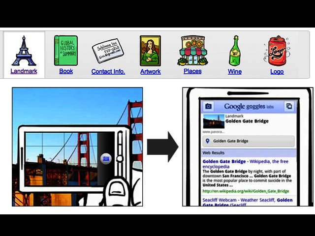 Google goggles app for cheap windows phone